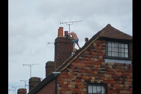 Man on the roof 2